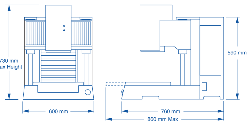 SmartScope Flash CNC 200影像測(cè)量系統(tǒng)--設(shè)備簡(jiǎn)易圖